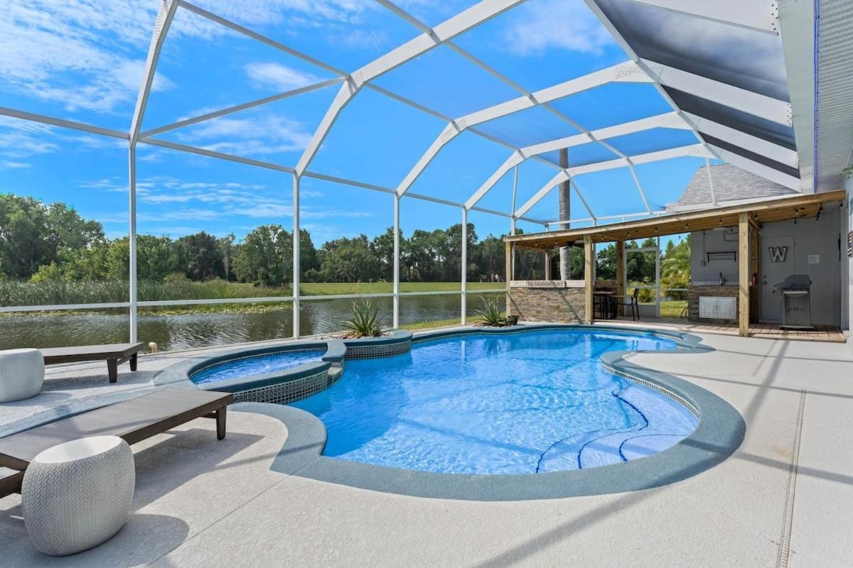 Golf Oasis-Game Room-Pool-Disney South Face Pool Davenport Exterior photo